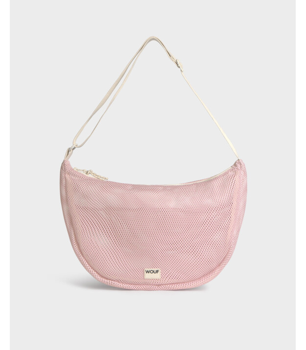 Wouf Crossbody Bag Askılı Omuz Çantası (Large) // Blush