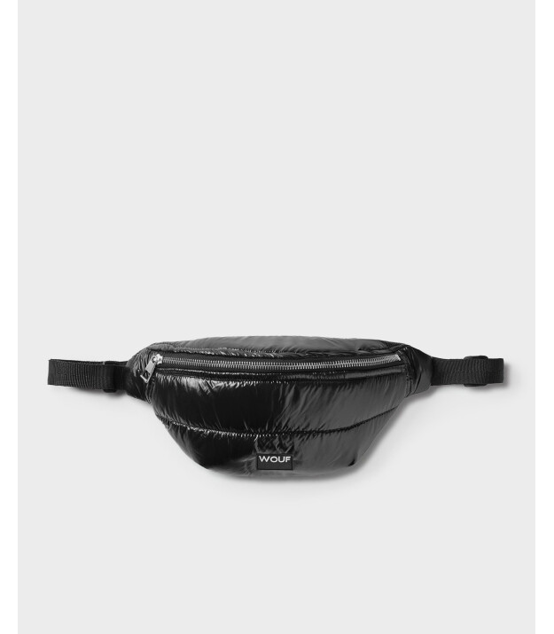 Wouf Waist Bag Bel Çantası // Black Glossy
